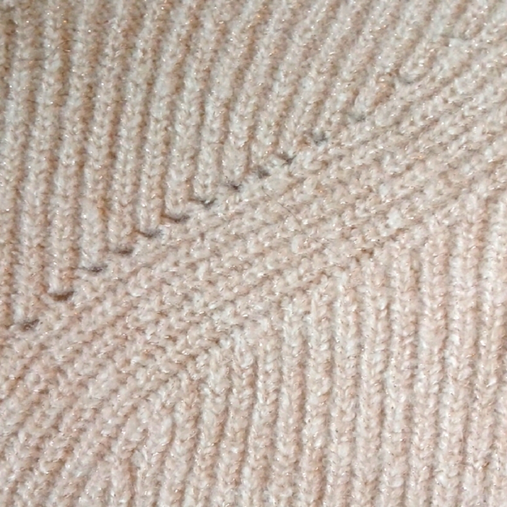 Express Cream V-Neck Sweater Knit Pullover - Picture 8 of 10